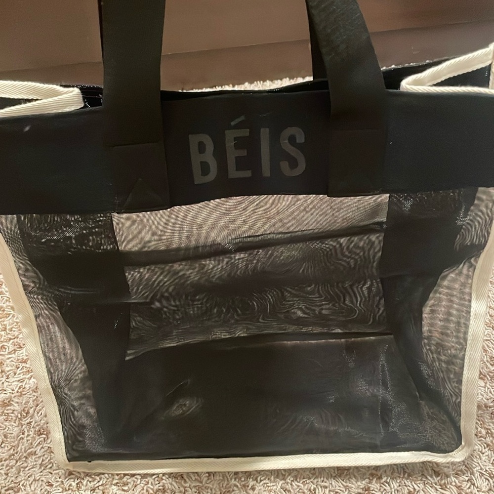 BÈIS shopper tote in black